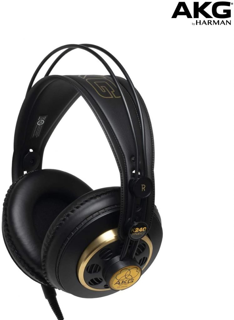 AKG Pro Audio K240 STUDIO headphones - best mixing and mastering headphones under $100